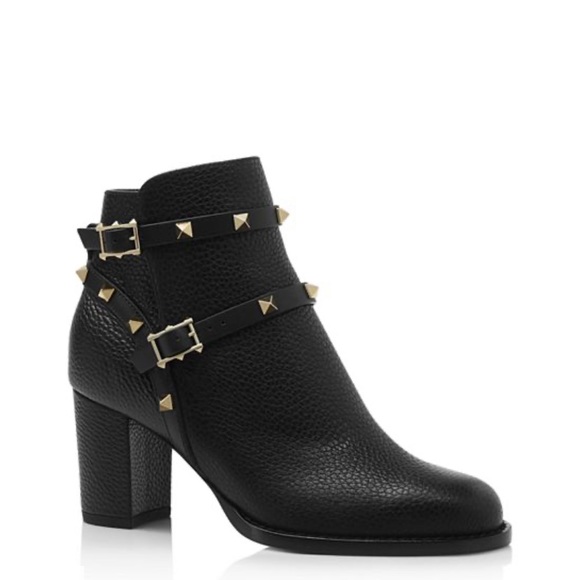 Valentino Garavani Shoes - Valentino Garavani Rockstud heeled boots black 38